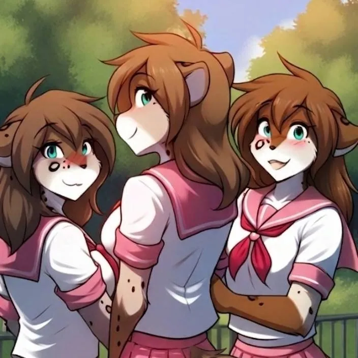 chat with ai character: anthro harem 4