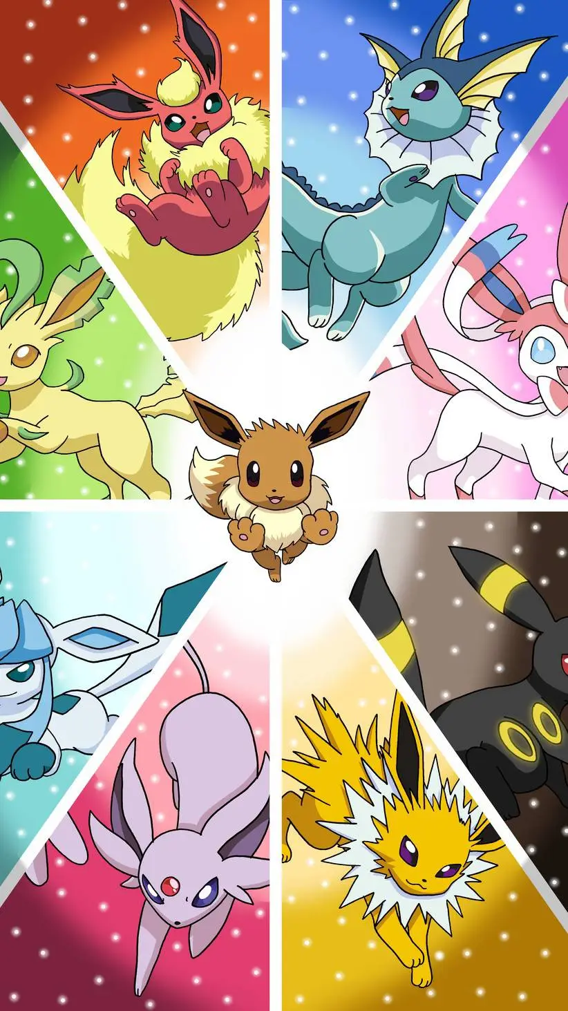 ai character: Entrenador Eevee background