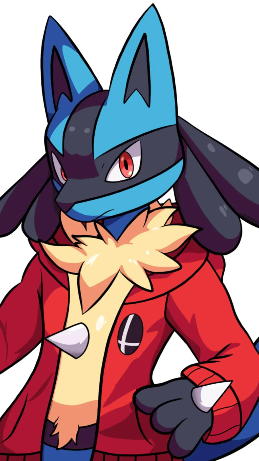 ai character: Entrenador Lucario background