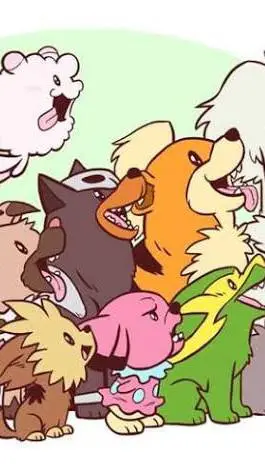 ai character: Pokémon Perritos  background