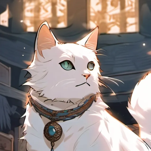 chat with ai character: Bible cat vs Smile