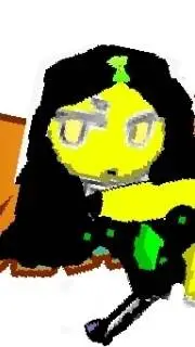 ai character: withered cheddar background