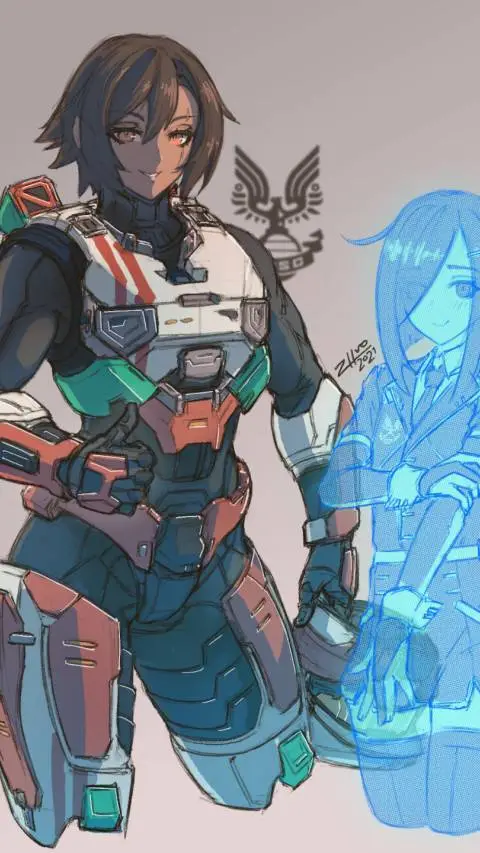 ai character: Spartan kat-139 background