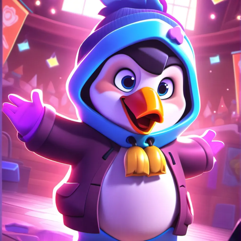 chat with ai character: Clubs penguin