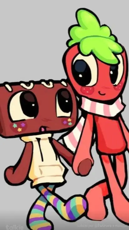 ai character: amigos o novios? background