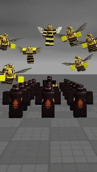 ai character: Queen Bee N Ant background