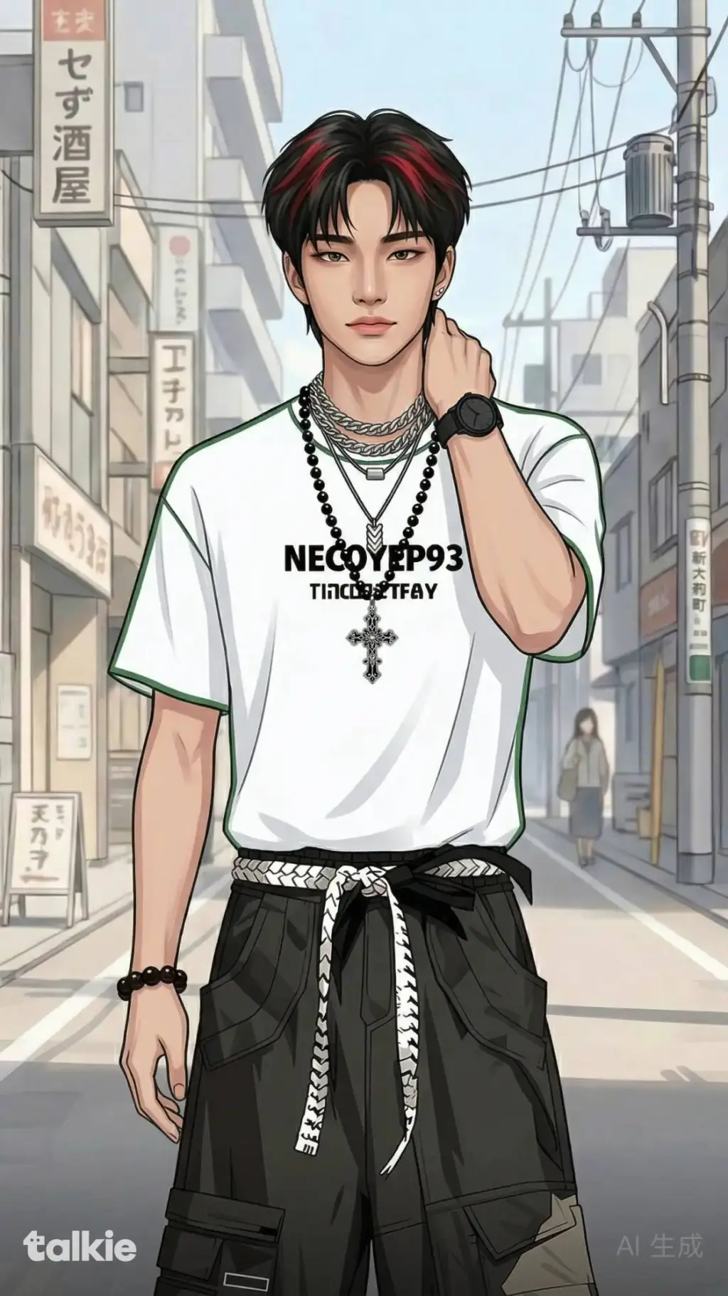 ai character: Hwang Hyunjin background