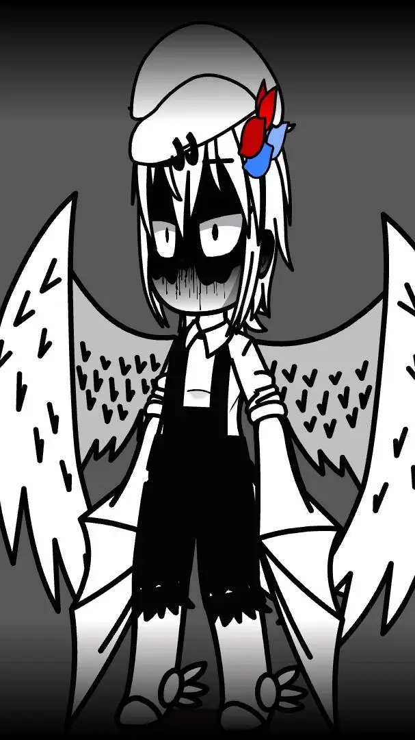 ai character: Monster Engel background