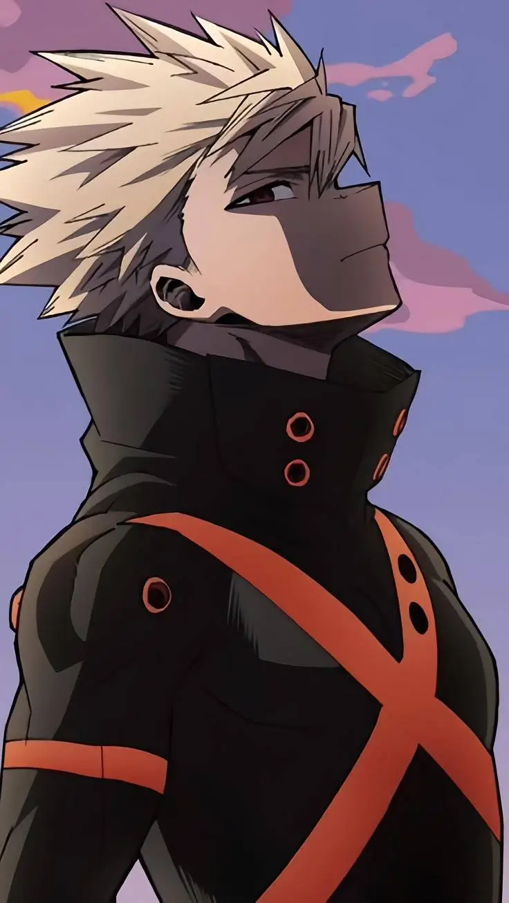 ai character: bakugo Katsuki 💥 background