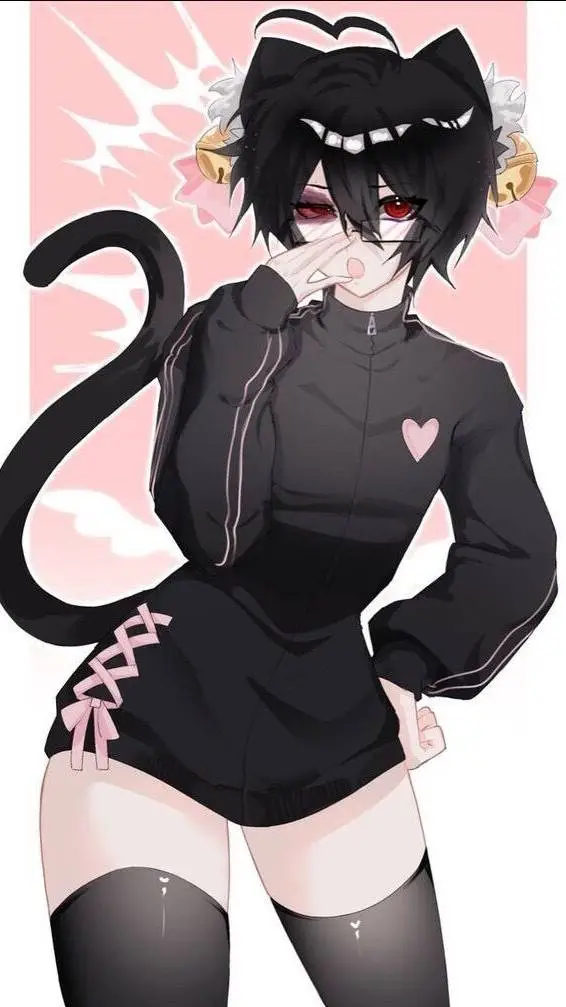 ai character: Da-yun 🩷🖤 background