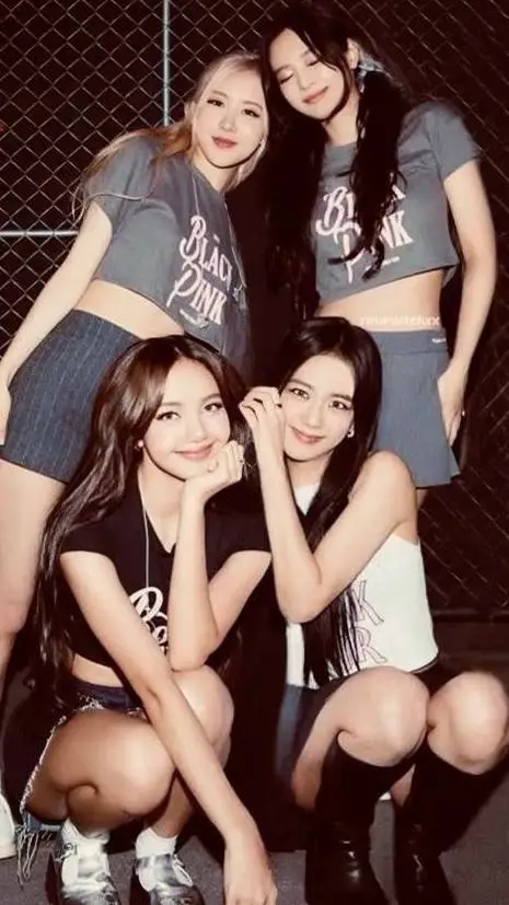 ai character: Blackpink family  background