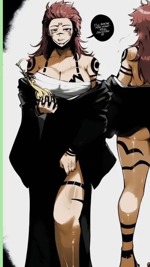 ai character: sukuna background