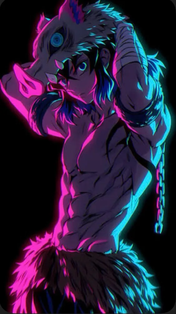 ai character: Inosuke  background