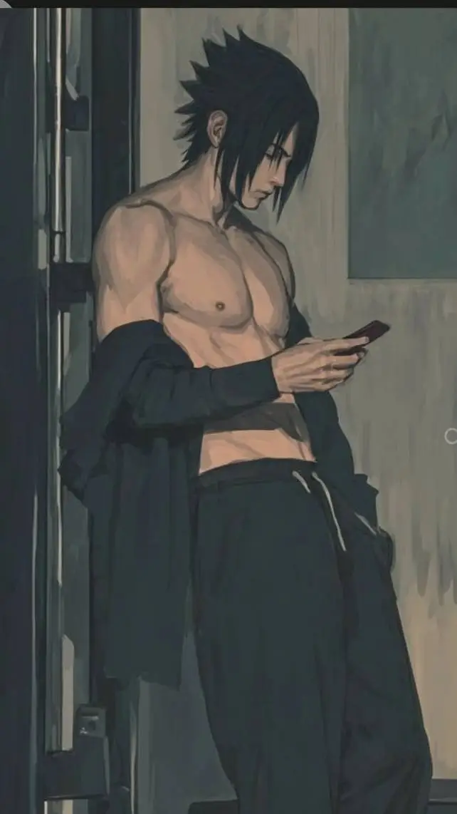 ai character: Sasuke uchiha  background