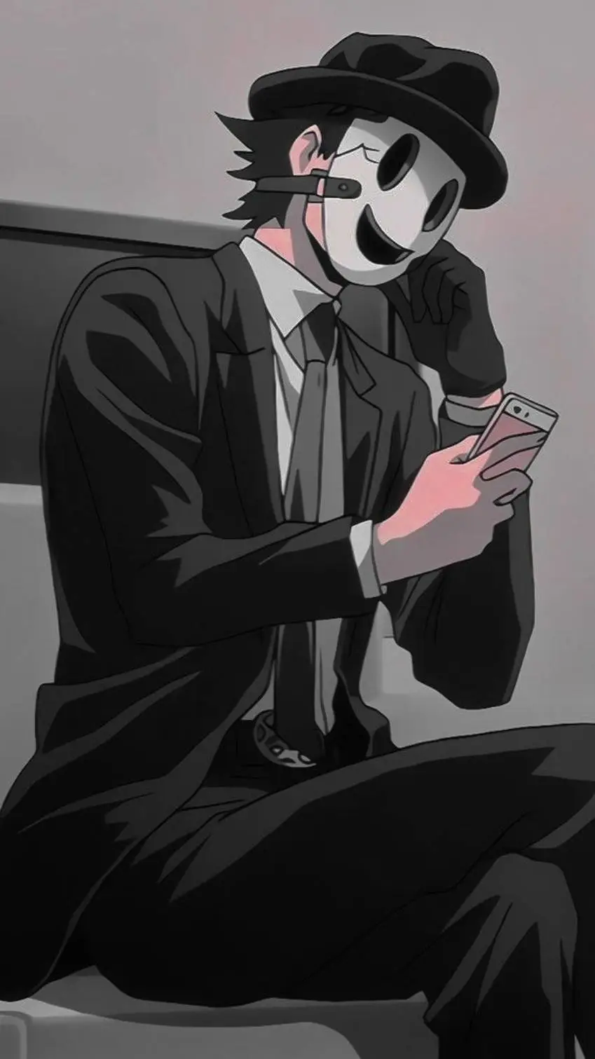 ai character: Sniper mask  background