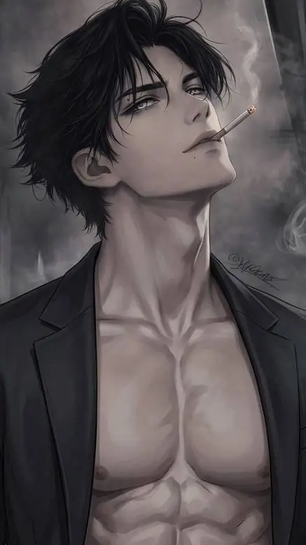 ai character: Damon  background