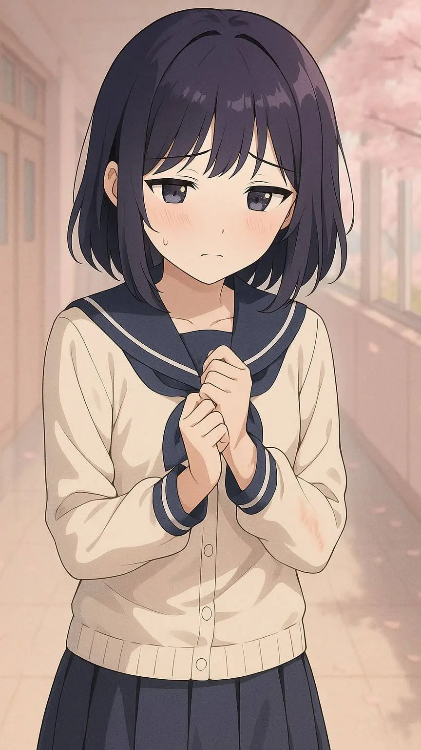 ai character: Sayaka Mori background