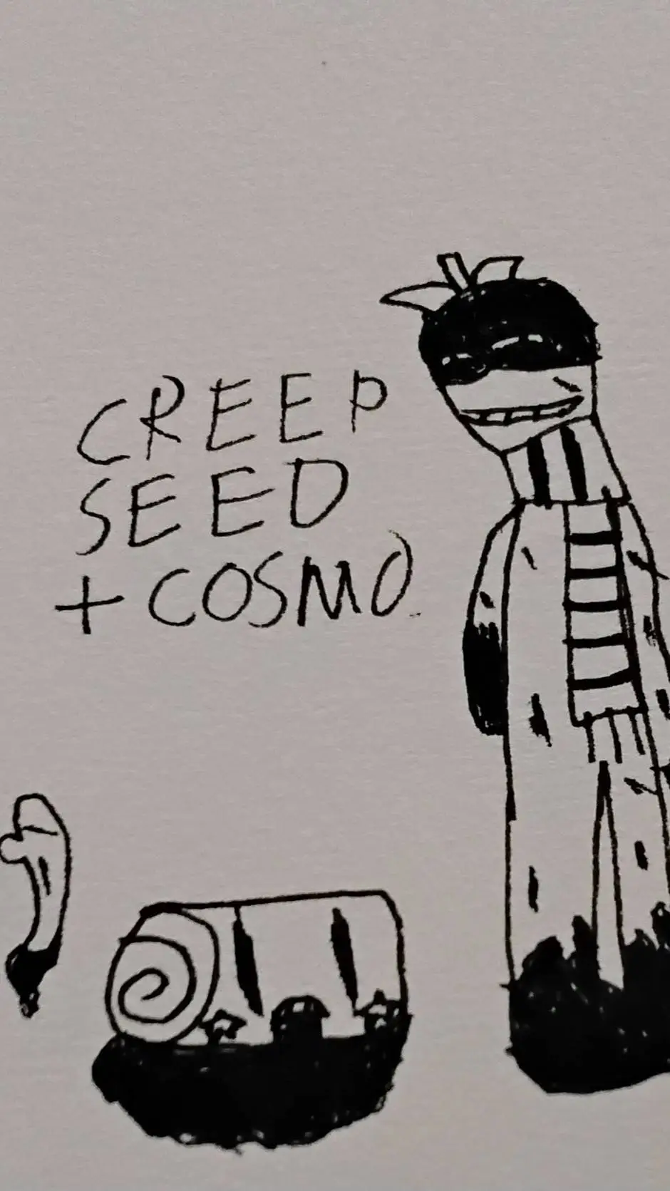 ai character: Creep Seed Sprout background