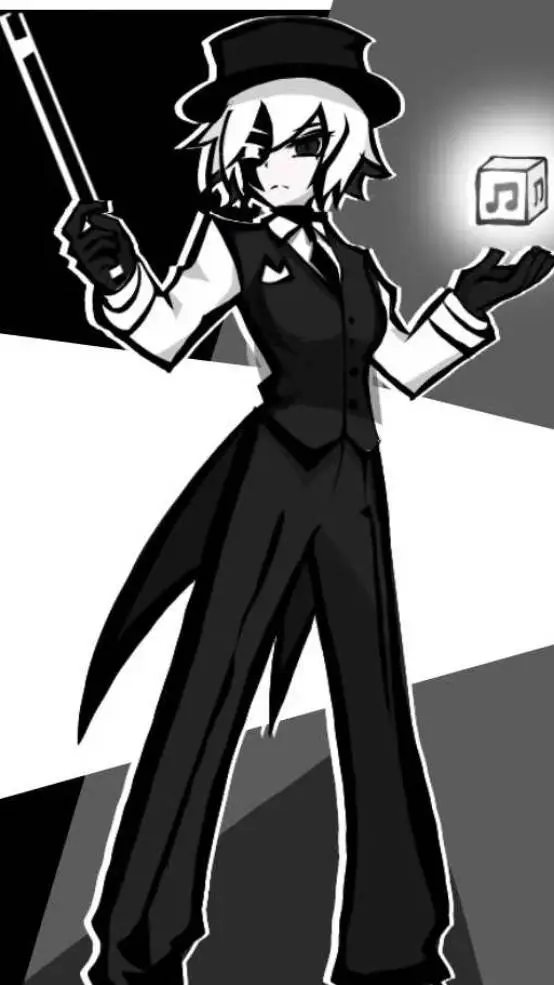 ai character: artful (woman) background