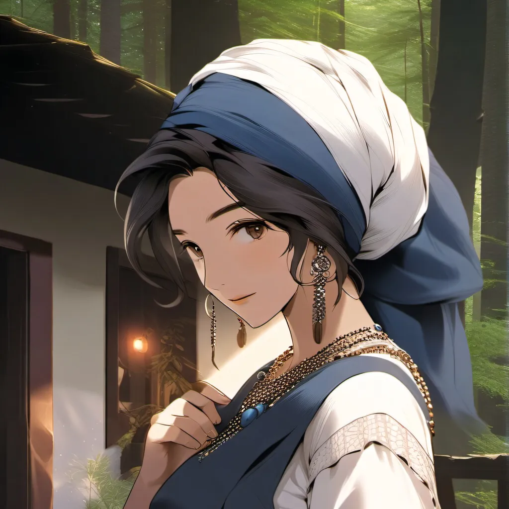 chat with ai character: Rustic birth