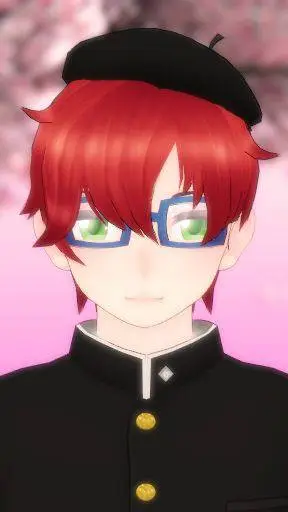 ai character: Geiju Tsuka  background