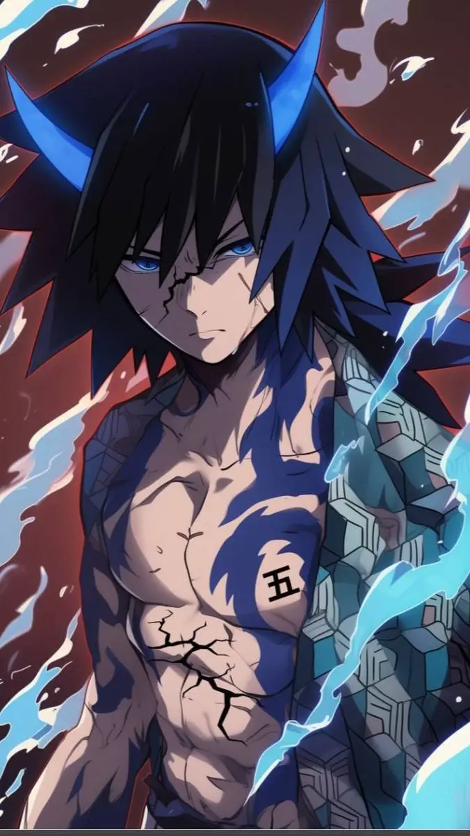 ai character: hijo de muzan  background