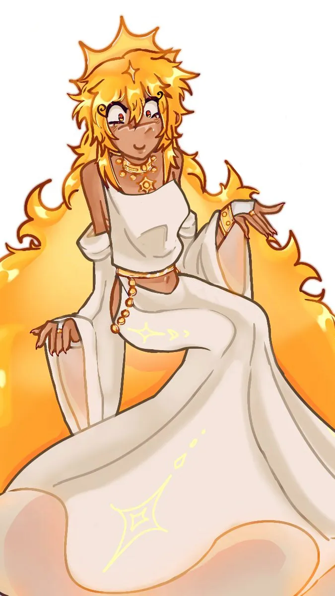 ai character: ~{☀️Sun☀️}~ background
