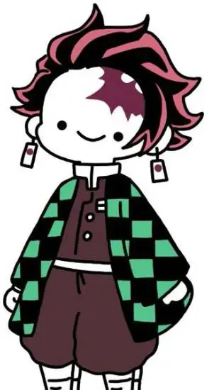 ai character: Silly tanjiro :3 background