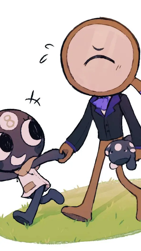 ai character: DW Dad & Daughter background