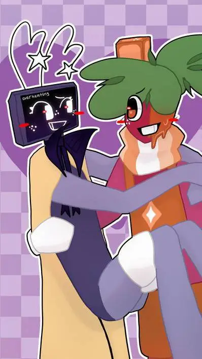 ai character: DW Sprout x Vee background