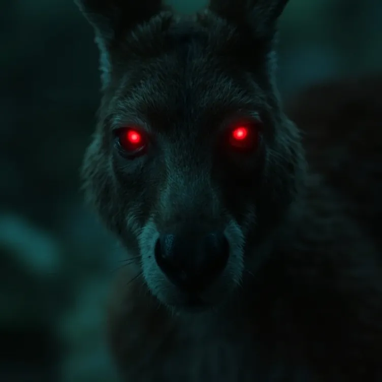 chat with ai character: menacing kangaroo