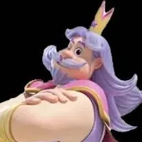 chat with ai character: purple  king