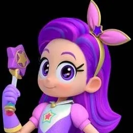 chat with ai character: purple star 