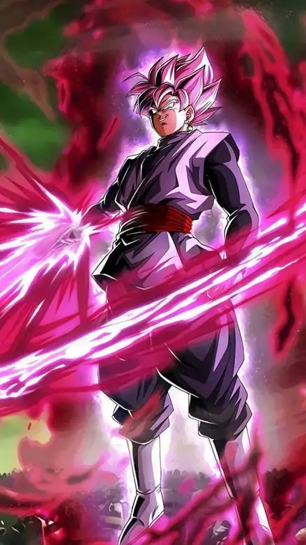 ai character: гоку блек background