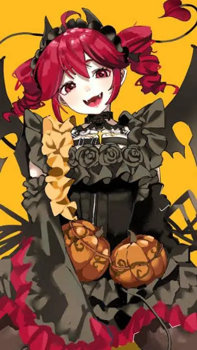 ai character: tetoHALLOWEEN🎃 background