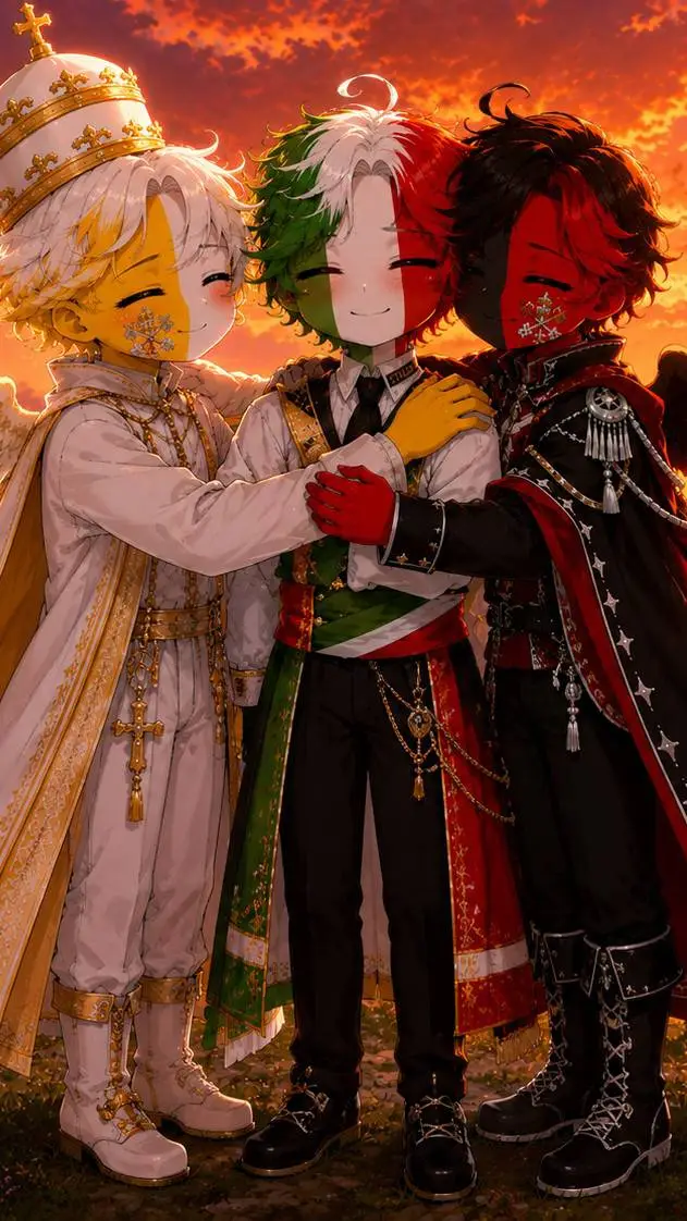 ai character: CH (With OC's) background
