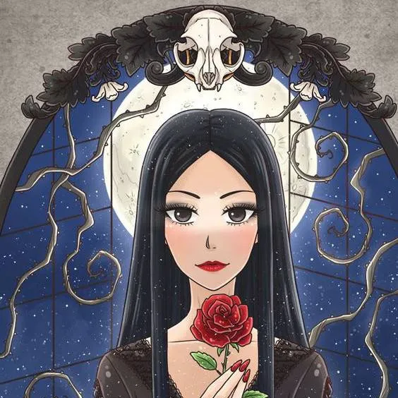 chat with ai character: Morticia Addams 