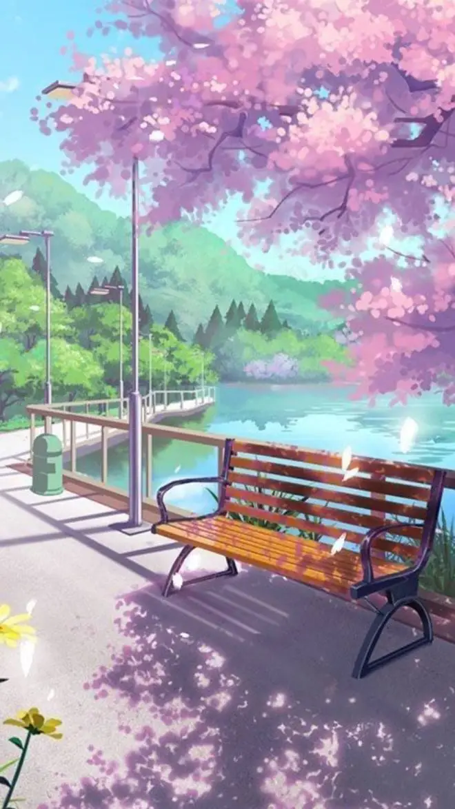 ai character: Paisaje background
