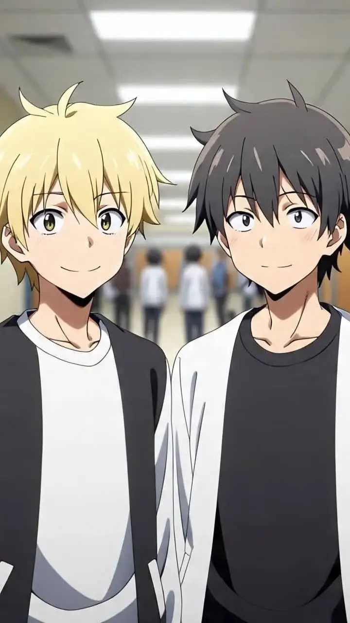 ai character: Ren y Ken  background