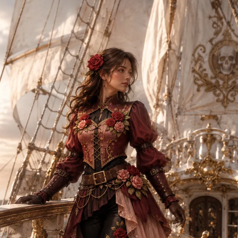 chat with ai character: Pirate princess 