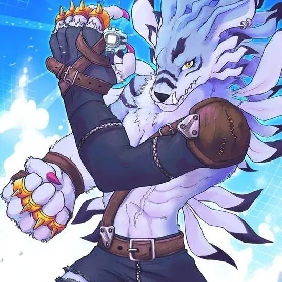 chat with ai character: Weregarurumon