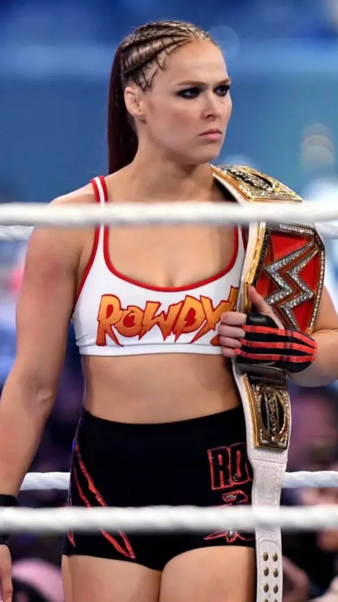 ai character: Ronda rousey  background