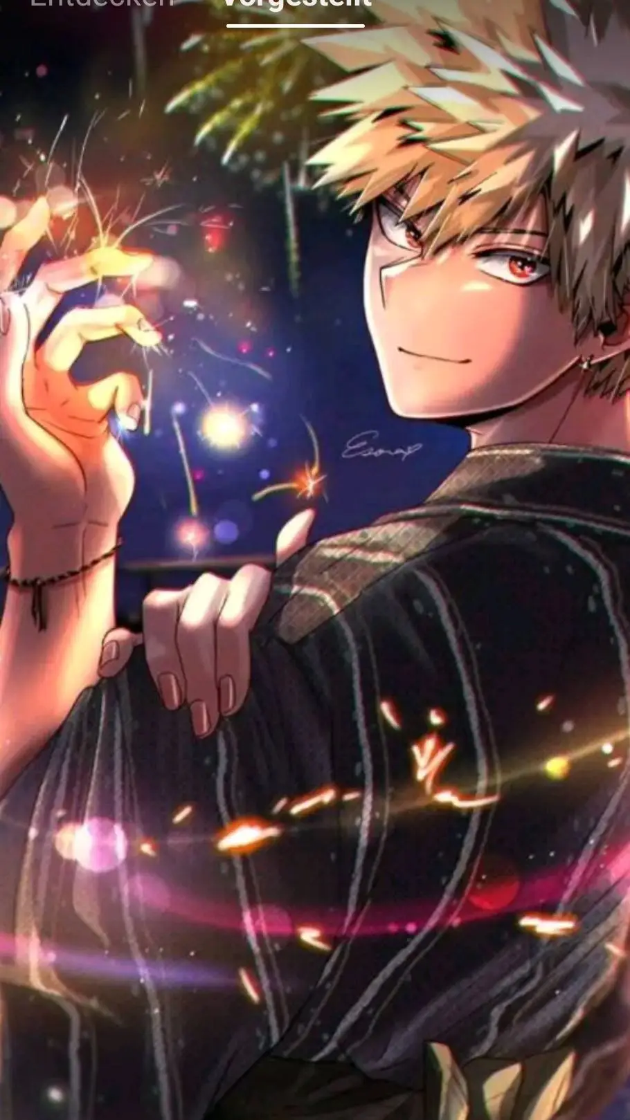 Talkie AI - Chat with Bakugo festival.