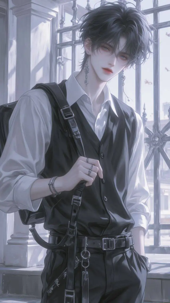 ai character: Sky background