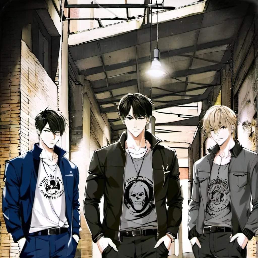 chat with ai character: 3 bullies 🐺