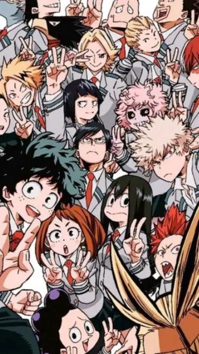 ai character: MHA 💥 background