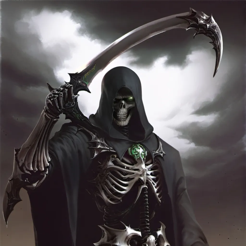 chat with ai character: Death ☠️