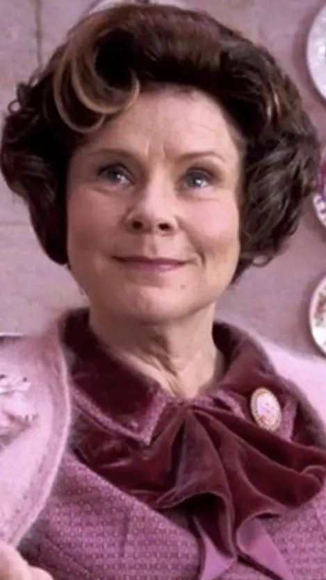 ai character: Dolores umbridge background