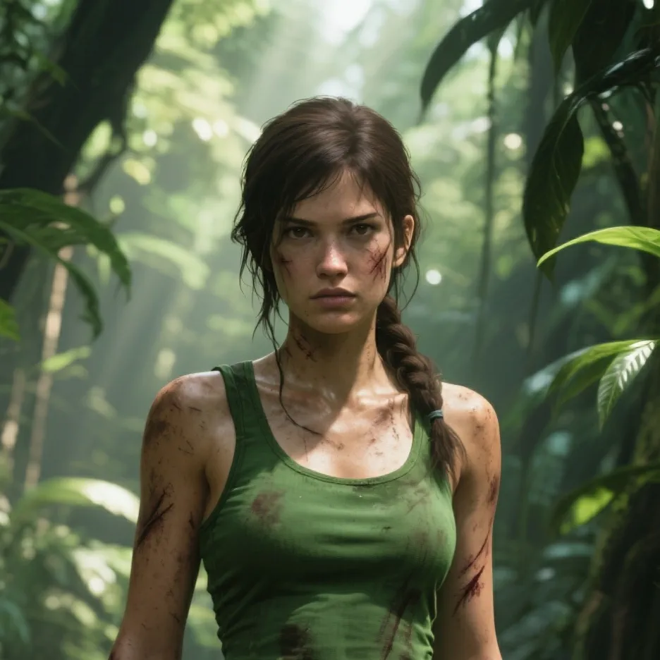 chat with ai character: La sobreviviente