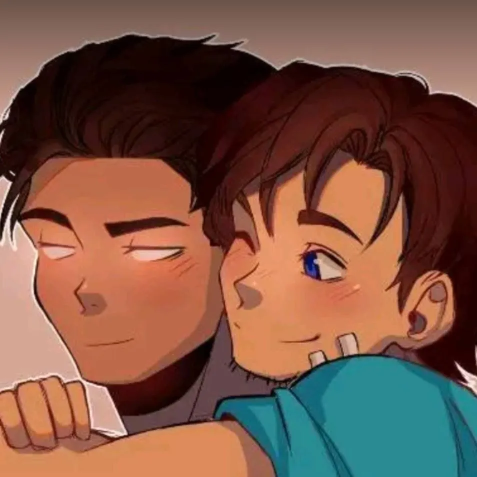 chat with ai character: Herobrine x Steve 